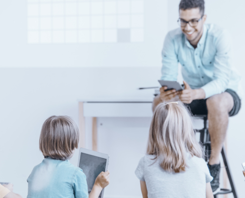 Lessons in an unusual classroom